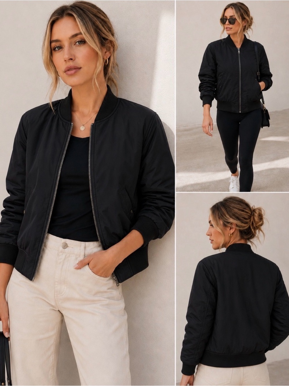 Lululemon Non-Stop Bomber Jacket *Reversible
Black Size 2